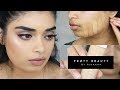 FENTY BEAUTY FOUNDATION REVIEW + SWATCHES OF 150, 220, 240, 340 + 420 !! MEDIUM INDIAN SKINTONES
