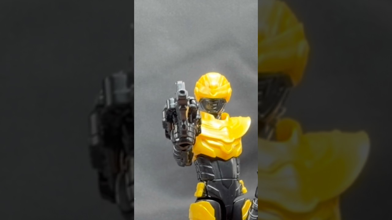 雄動ギャバンルミナス【ギャバリオントリガー可動改造】#shorts #食玩 #仮面ライダー