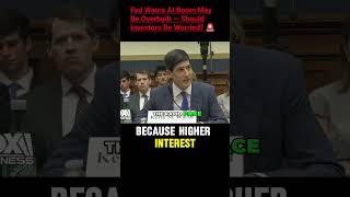 Fed Sounds Alarm on AI Spending — Tech Stocks at Risk?🚨