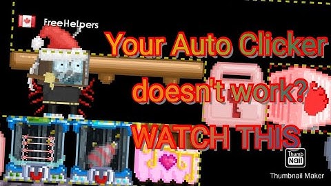 How to Use Auto Clicker In Growtopia in 2020