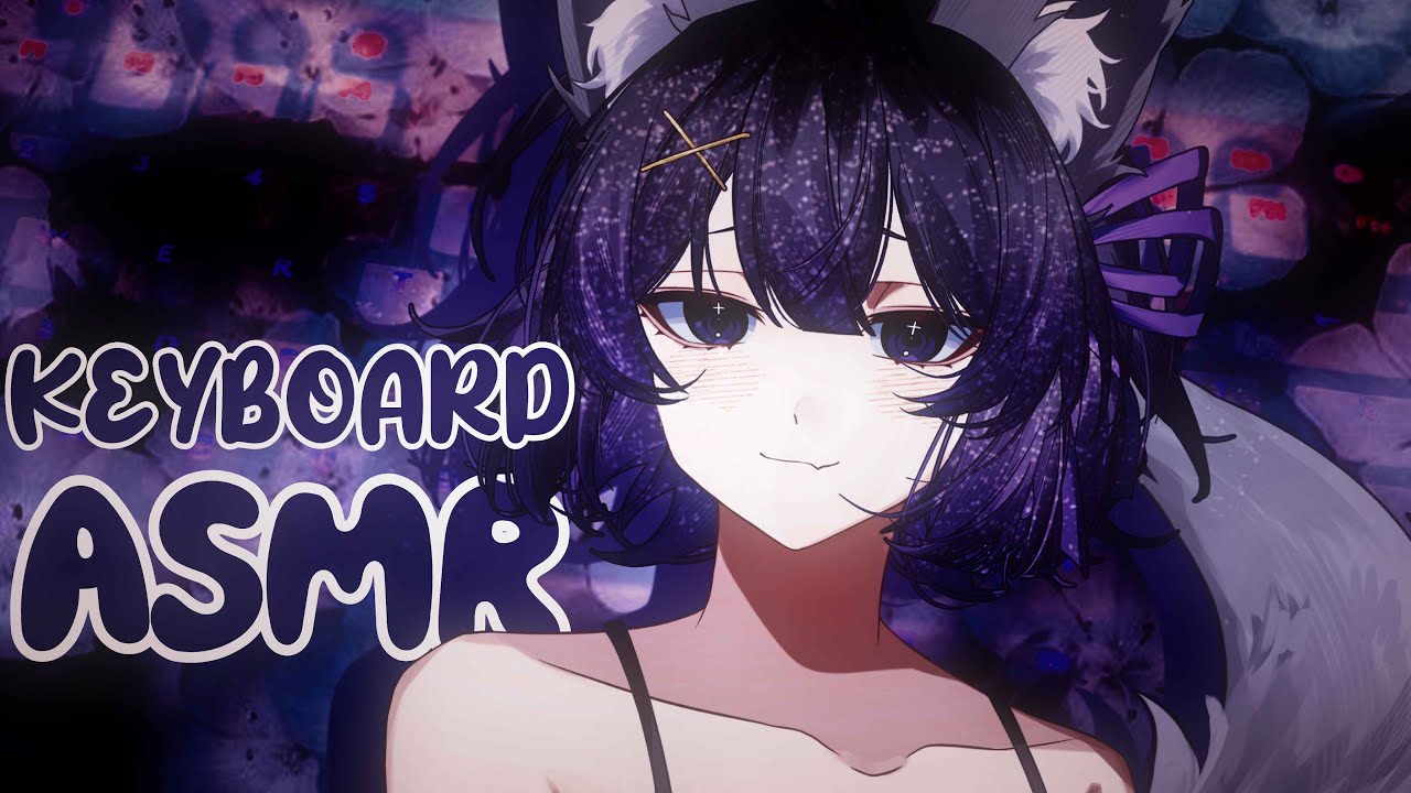 [Cozy ASMR] 2h of FAST typing on a tactile keyboard NO TALKING