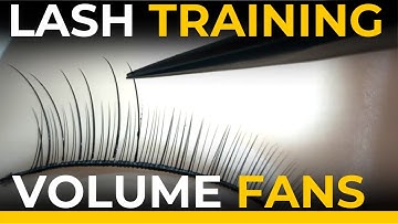 Beginners Lashing Guide Eyelash Extensions - How To Make Volume Fans