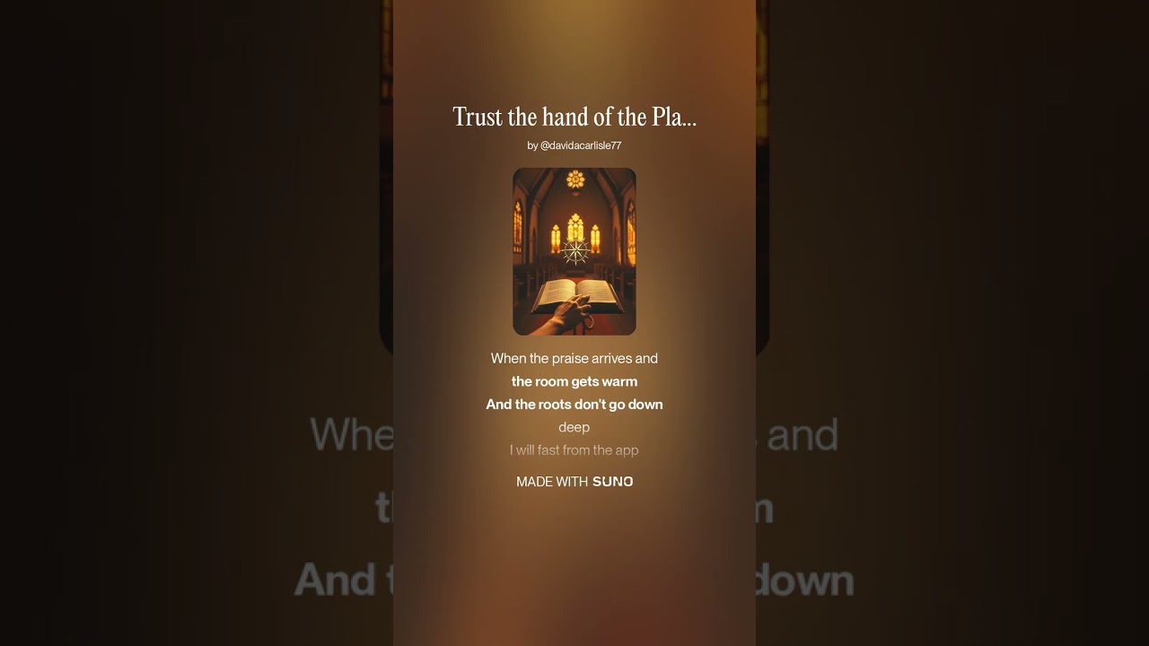 Trust the Hand of the Planner