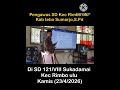 Sumarjo,S.Pd Pengawas SD Kec Rimbo ulu Kab tebo di SD 121/VIII Sukadamai ,Kamis (23/4/2026)