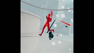 Playing SUPERHOT VR level 19 - The Pyramid