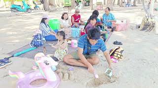 ทำบุญวัดพุพลูและเที่ยวหาดเจ้าสำราญ By.บี่บี๋