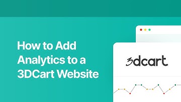 How to Add Analytics to a 3DCart Website -  TWIPLA on 3DCart