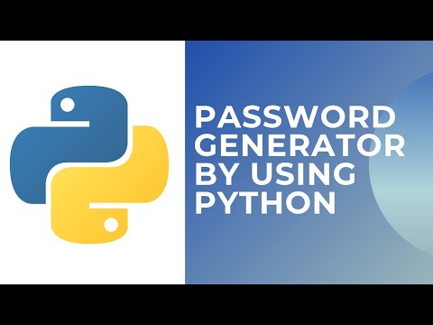 PASSWORD GENERATOR USING PYTHON ON VISUAL STUDIO CODE | CODE WITH NIRAKAR