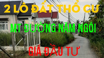 (Ms 20♥️Đã Bán) Thổ Cư MT Đường Năm Ngói - Cần Giuộc, Long An | Bđs Long An