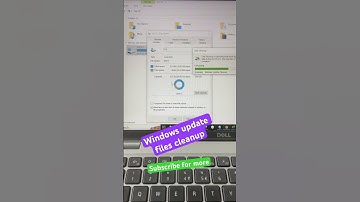 Windows update files cleanup