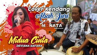 Midua Cinta - Deviana Safara - Cover Kendang Abah Juri New Monata Live Balai Yasa Gubeng Surabaya