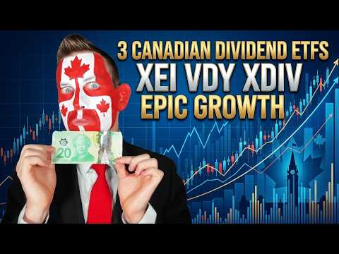 Video thumbnail: 3 Top Canadian Dividend ETFs to Buy NOW (VDY vs XEI vs XDIV)