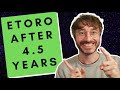 Etoro Profits After 4.5 Years! How much i've made on Etoro