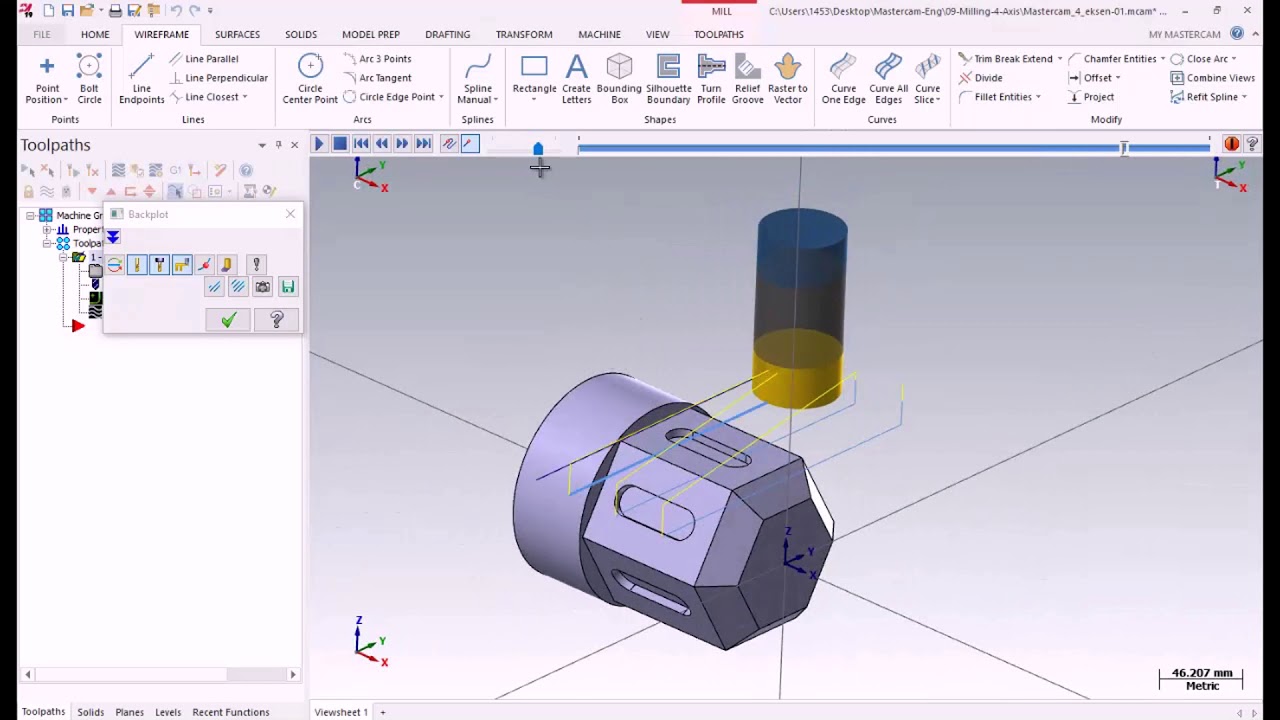 mastercam thread milling