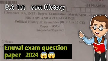Surprising Secrets: 2024 1st Sem History Exam Questions
