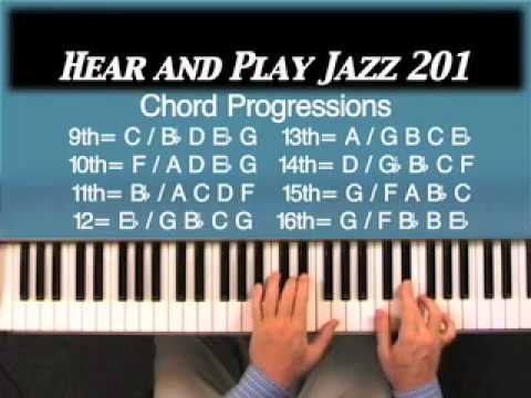 Hear and Play Jazz 201: Piano Chord Progressions R...