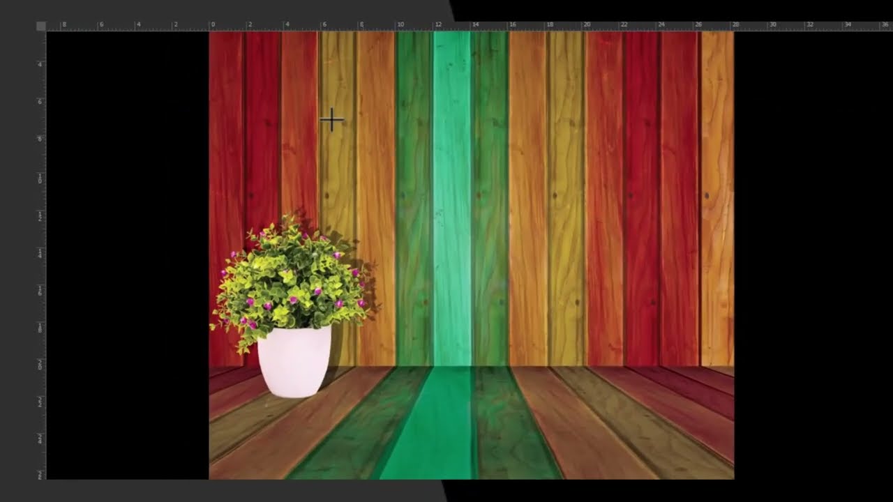 MIND-BLOWING Wood Stripe Floor Effect Secrets Revealed in Photoshop