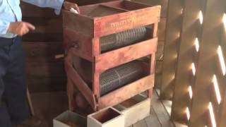 Granary Tour, Wessels Living History Farm, corn sorter