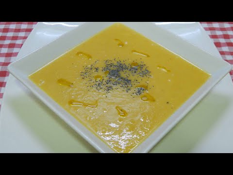 Video: Cómo Hacer Sopa De Calabaza Con Manzanas