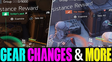 THE DIVISION - GEAR CHANGES, RESISTANCE LOOT GLITCH & MORE! (STATE OF THE GAME HIGHLIGHTS)