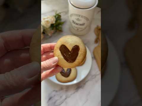 Galletas de mantequilla con corazón❤️🍪 #sanvalentin  #recetas #galletasdemantequilla