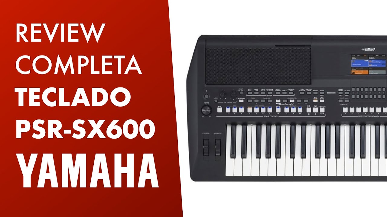 Teclado Yamaha Yamaha PSR-SX600 Profissional