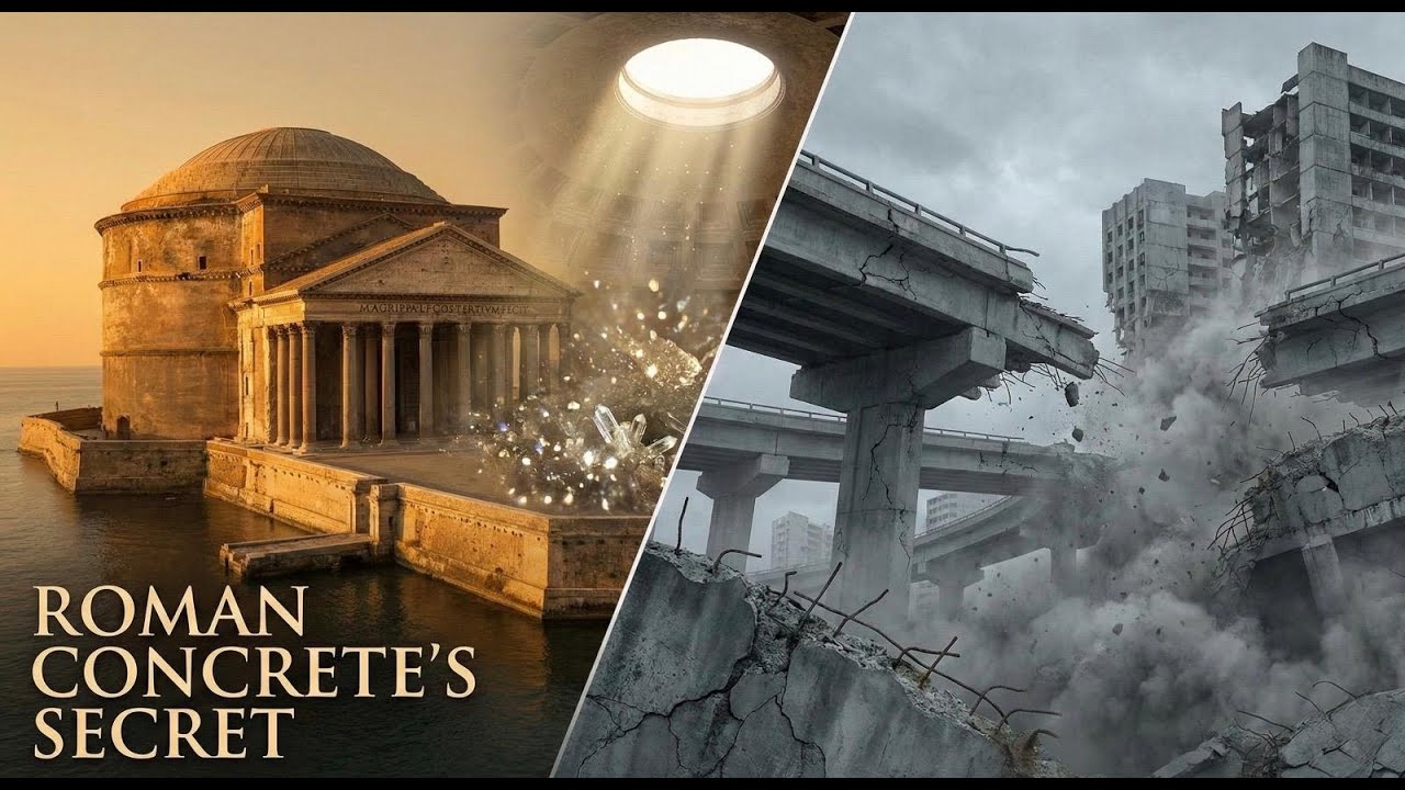 The Lost Engineering of Rome: Why Roman Concrete Still Can’t Be Replicated