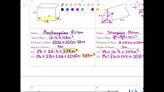 M217 Unit 10 Lesson 2 Practice Problems Notes Page 2 of 2