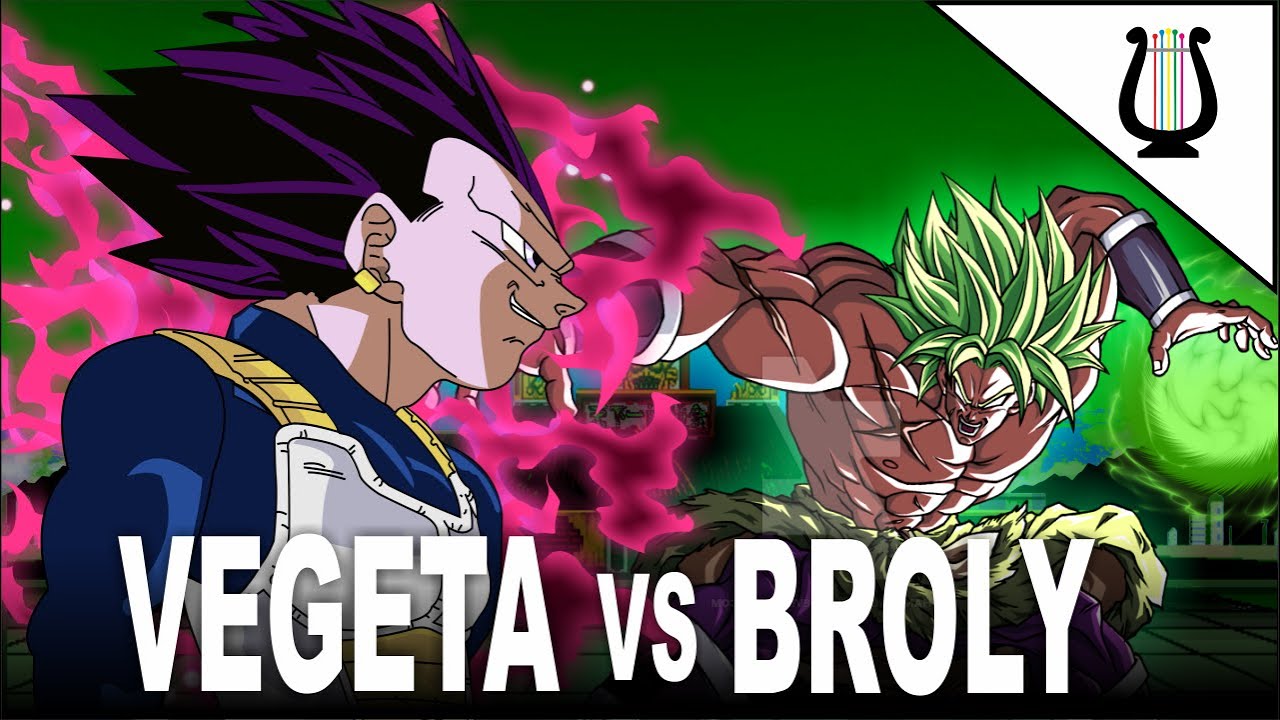 Vegeta MegaInstinto VS Broly SSJ Legendario Torneo De Los Dioses 2 