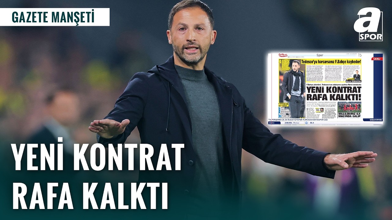 Tedesco'nun Yeni Kontratı Rafa Kalktı! 