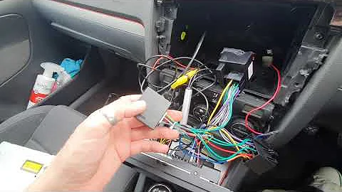 Install VW Golf Android head unit