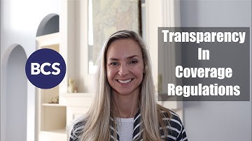 Transparency in Coverage Regulations: Phase I Requirements