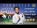 Four-star cornerback Justyn Rhett on why he committed to Notre Dame football