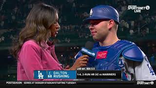 Dalton Rushing Praises Dodgers Bullpen in Epic Comeback | Kershaw’s Final Regular Season Start