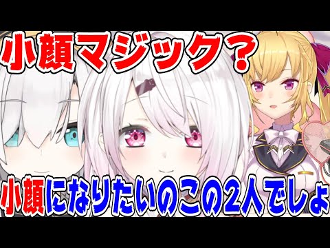 「小顔マジック」という言葉で2人のライバーを思い浮かべてしまう鷹宮リオン【にじさんじ/にじさんじ切り抜き/鷹宮リオン切り抜き/鷹宮リオン/椎名唯華/アルス・アルマル/にじさんじ共通テスト】