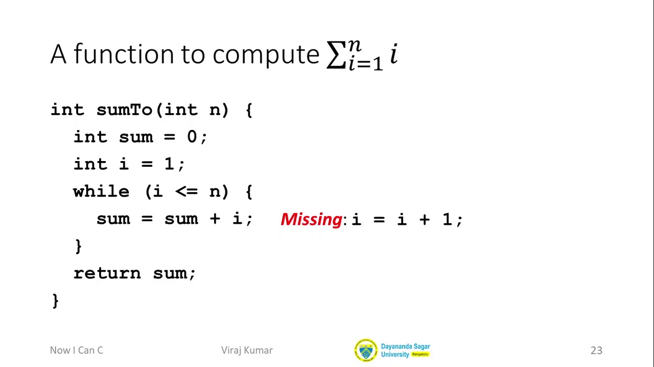 23 While and For loops - YouTube