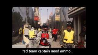 Manarat al riyadh  school grade10  trip to 1st paintball  (2014) !!