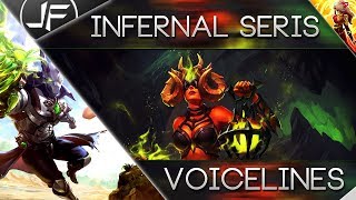 Paladins- All Infernal Seris Voicelines, This Is Really Something...