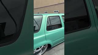 Check out this wicked Slammed Toyota rolling into the 25th Annual Goodguys Del Mar Nationals