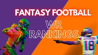 Fantasy Football: 2022 Wide Receiver Rankings