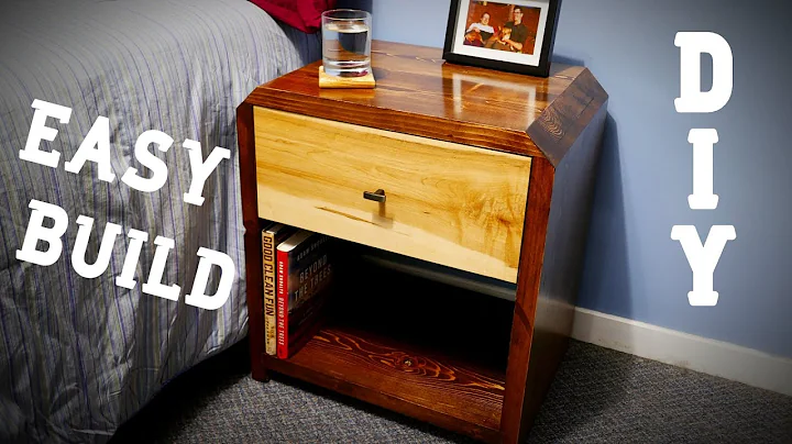 DIY Modern Farmhouse Nightstand Build