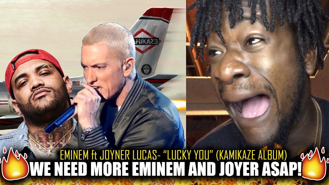 Eminem feat. Joyner Lucas - Lucky You (Kamikaze Album) REACTION!