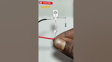 Diy simple touch switch | use D882 transistor | #shorts