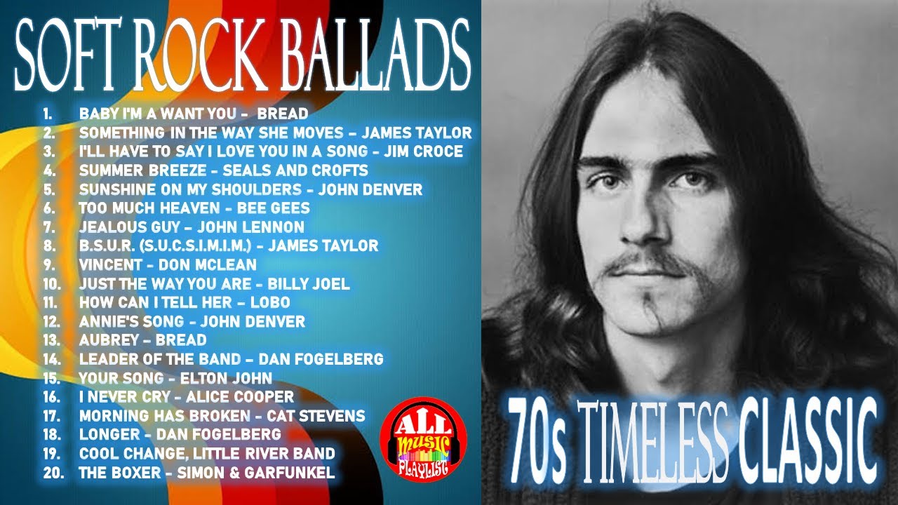 Download THE BEST OF SOFT ROCK BALLADS - 70s TIMELESS CLASSIC