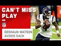 Deshaun Watson Breaks Some Ankles to Avoid Sack