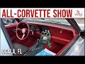 Beautiful C3 Corvettes at the CCMC Annual All-Corvette Show!