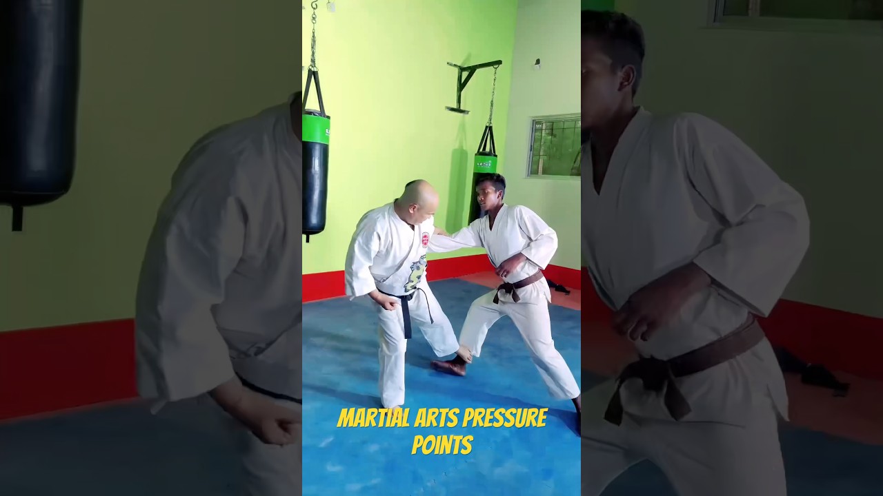 Martial arts pressure points tips