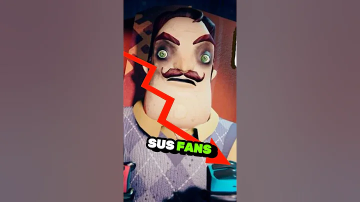 ¿Por qué MURIÓ Hello Neighbor? 😔 #videojuegos #shorts
