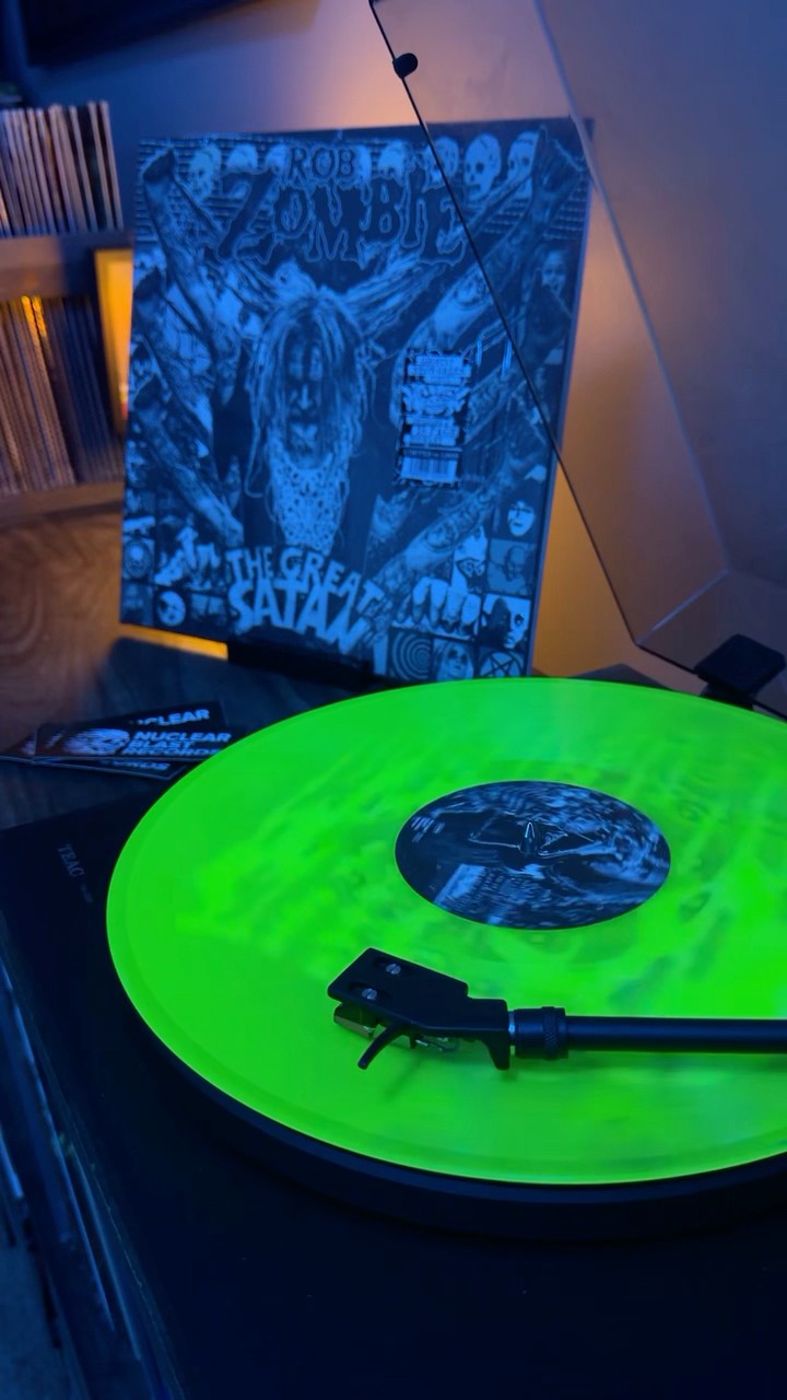 The Great Satan - Ghostly Neon Green Vinyl (Ltd to 1,000