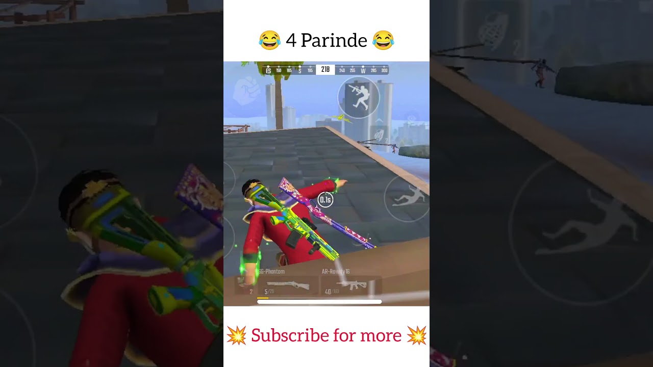 4 Parindoke ke Par Kat Diye 😅 | 1 Vs 4 | Scarfall 2.0 